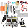 Handskit 9305D Station de reprise dair chaud 4 en 1 + Station de fer à souder + Alimentation CC 30V 5A