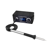 HANDSKIT T12 Station de soudage DC 19V-24V 72W Contrôleur de température Station de soudage électronique numérique Outil