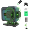 HANMATEK 12 lignes 3D auto-nivelant niveau laser croix verte 360 ° avec mode damélioration dimpulsion + téléco