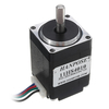 HANPOSE 11HS4010 Moteur pas à pas Nema 11 40mm 28BYGH40 1A 0.12Nm 4 dérivations pour routeur CNC