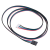 HANPOSE 1M DuPont Ligne Câble De Moteur Pas-à-Pas Câble De Connecteur De Moteur À 4 Phares Pour 4 Moteur Pas-à-Pas