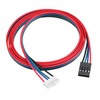 HANPOSE 1M XH2.54 câble de moteur pas à pas de ligne câble de ligne de connecteur de moteur à 4 broches pour moteur pas