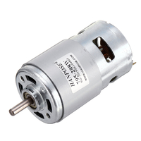 HANPOSE 795 moteur DC 12V 24V 180 / 288W moteur à courant continu grand couple moteur à courant continu haute puissance