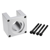 HANPOSE Support de fixation de moteur Nema23 en aluminium avec support de base à vis 4pcs pour 57 moteurs pas à pas