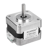HANPOSE 17HS3401 Moteur pas à pas Nema 17 34mm 42 Moteur 42BYGH 1.3A 28N.cm 4 dérivations pour imprimante 3D CNC