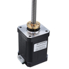 HANPOSE 17HS6401-S T8x8 Nema 17 Actionneurs linéaires pour moteur pas à pas 60mm 1.7A 73N.cm 4 dérivations 42 Moteur 100