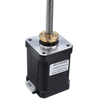 HANPOSE 17HS6401-S T8x8 Nema 17 Actionneurs linéaires pour moteur pas à pas 60mm 1.7A 73N.cm 4 dérivations 42 Moteur 100