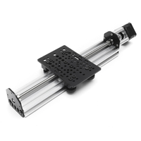 HANPOSE Kit de guidage linéaire HPV1 pour module linéaire dactionneur linéaire Openbuilds V 100-500mm avec moteur p