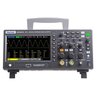Hantek DSO2C15 150MHz 1GSa / s taux déchantillonnage Oscilloscope de stockage numérique à double canal Oscilloscope