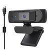 Haokai K30 HD Webcam USB 5MP Mise au point automatique grand angle 77 ° Deux micros intégrés avec couvercle de confident