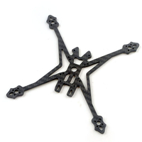 Happymodel Crux35 pièce de rechange 150mm empattement fibre de carbone 3mm épaisseur plaque de fond AIO remplacer le bra