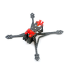 Happymodel Crux35 Spare Part 150mm Wheelbase 3K Carbon Fiber 3.5 Inch Frame Kit for RC FPV Racing Drone