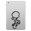 Hat Prince Farting Decal Décoratif Autocollant Autocollant Sans Bulle Amovible Pour iPad 9.7 Pouces