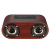 Haut-parleur Bluetooth en bois sans fil Haut-parleur Lecteur de musique TF USB Appel mains libres