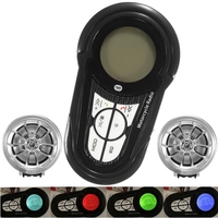 Haut-parleur damplificateur FM de système stéréo MP3 de moto avec fonction bluetooth étanche