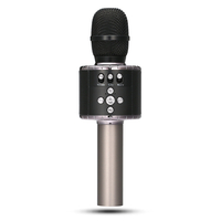 Haut-parleur de microphone de karaoké bluetooth sans fil portable sans fil KTV MIC haut-parleur stéréo lecteur de musiqu