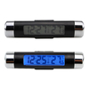 Haute 2 en 1 Numérique LCD Écran Daffichage Hygromètre Thermomètre De Voiture Horloge De Voiture Style Styling Rétr