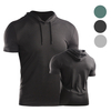 Hauts de sport à manches courtes pour hommes Entraînement de printemps été T-shirt de grande taille Athleisure Respirant