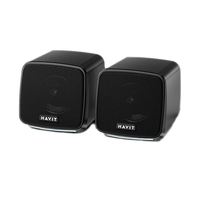Havit A20 Haut-parleur Bluetooth 3 W Haut-parleur portable Stéréo Surround Basses profondes Bulit-in 52 mm Forte Klaxon