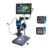HAYEAR 14MP Caméra de Microscope dindustrie numérique USB 100X Objectif à monture C Zoon Carte TF 4 Go + Moniteur 7