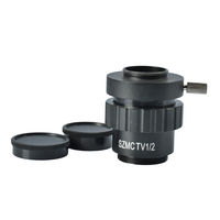 HAYEAR 1X 0.5X 0.3X objectif monture C 1 1/2 1/3 adaptateur CTV pour SZM trinoculaire microscope stéréo accessoires de c