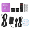 HAYEAR 2K 51MP 1080P 60FPS HDMI USB Électronique Microscope Industriel Caméra 0.5X Oculaire Adaptateur 30mm / 30.5m Anne