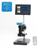 HAYEAR 34MP 1080P USB caméra de Microscope à souder vidéo de lindustrie numérique 7 pouces LCD écran 100X C-MOUNT o