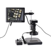HAYEAR 34MP Kit de caméra de microscope industriel HDMI USB 100X Objectif zoom à monture C 60 LED Lumière avec écran 8 "