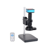 HAYEAR 4K caméra de Microscope industriel HDMI sorties USB 180X lentille de monture C 144 LED lumière grande flèche pour