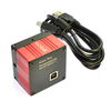 HAYEAR 5.0MP HD Zoom C-MOUNT USB Microscope industriel numérique caméra mesure Microscope mesure 1 / 2.5 "2592x1944