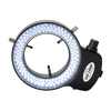 HAYEAR Adjustable 6500K 144 LED Ring Light Illuminator Lamp For Industry Stereo Microscope Lens Camera Magnifier 110V-24