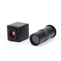 HAYEAR CCD CMOS VGA caméra vidéo de Microscope industriel + 8X-130X carte à souder à montage C BGA IC réparation de télé