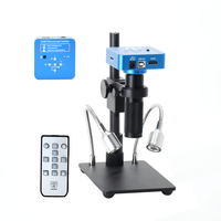 HAYEAR complet HD 1080P 60FPS 2K 34MP HDMI USB industriel électronique numérique vidéo microscope caméra loupe pour télé
