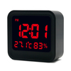 HC-20 réveil numérique dhygromètre de thermomètre de haute précision avec affichage à lécran LCD