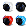 HC-202 bluetooth haut-parleur miroir réveil prend en charge la carte AUX TF