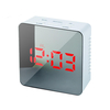 HC-29 Miroir numérique de chargement USB Cube LED Mode nuit Fonction Snooze Thermomètre Réveil