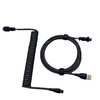 HCC 1, 8 m USB vers Type-C câble enroulé pour clavier mécanique câble de données de charge rapide détachable enroulant la