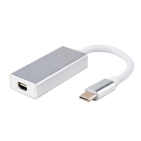 HD 1080P Convertisseur de câble vidéo adaptateur USB 3.1 à mini DP de type-c