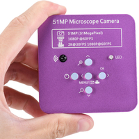 HD 2K 51MP 1080P caméra de Microscope vidéo numérique électronique HDMI USB C caméra industrielle pour téléphone PCB sou