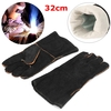 Heaty Duty Wood Burner Welding Gants en cuir résistant à la chaleur Poêles Fire Black