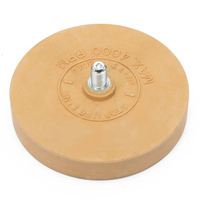 Heavy Duty Pinstripe Car Decal Eraser Rubber Wheel Pad Sticker Removal Tool avec Arbour