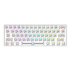 Hei Ji She DK61 Kit personnalisé de clavier mécanique Triple Mode Bluetooth5.0 2.4G sans fil Type-C Programmation filair