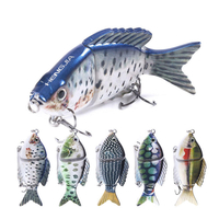 HENGJIA JM044 9.5cm 22g Dur Multi Jointé Leurre Appâts De Pêche Leurre De Pêche Outils