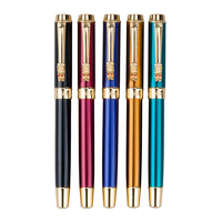 Hero 6190 Stylo-plume 0.5mm Fine Calligraphie Signature Stylos À Encre avec Dragon Clip Cadeaux Daffaires Bureau Fo