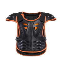 HEROBIKER Motocross Moto Enfant Ski Patinage Épine De Chine Garde Poitrine Garde Tissu Enfants Armor
