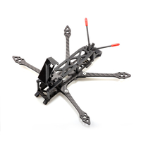 HGLRC Rekon4 182mm empattement 4 pouces Kit de cadre longue portée Support 20x20mm/25.5x25.5 Contrôleur de vol pour FPV