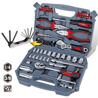 Hi-Spec 67 pcs Ensemble Doutils À Main Métrique De Voiture Auto Réparation Mécanique Automobile Kit Doutils Ma