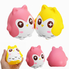 Hibou Squishy 10cm Soft Sweet Cute Bird Animals Slow Rising Collection Jouets Décoratifs