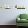 Hibou Branche Arbre Enfants Chambre Salon Salon Mur Autocollant Imperméable Peut être Enlevé