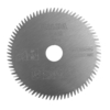 HILDA 10mm / 15mm 80 dents de scie HSS disque de coupe de 85x1.5mm lame pour carte plastique acrylique
